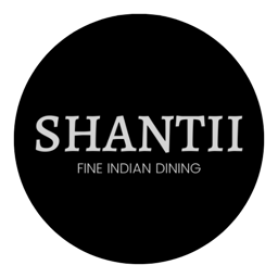 Shantii Restaurant logo.